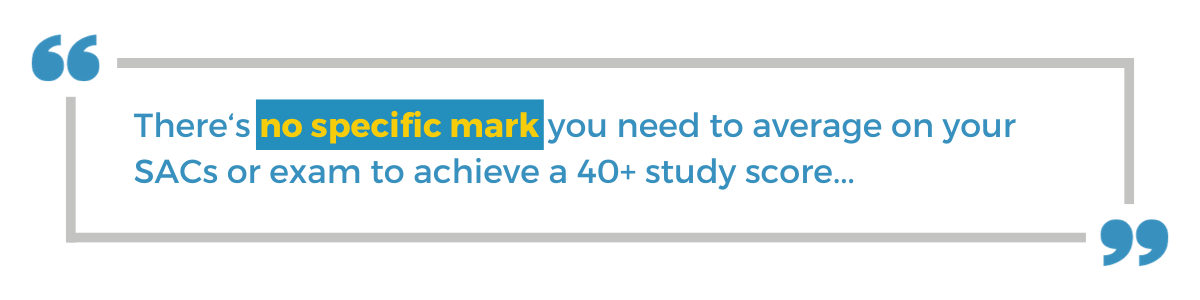 How To Get A 40 Study Score In VCE ATAR Notes